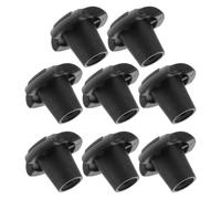 GLEAVI 8Pcs Anti-Slip Hiking Pole Tips 19Mm Inner Diameter Rubber Walking Stick Accessories Trekking Cane Foot Covers Replacement Rubber Ends for Outdoor Stability