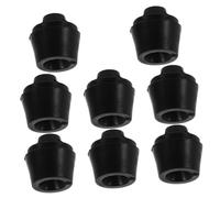 GLEAVI 8pcs Car Door Overslam Rubber Guard Sound Dampener Bumper Stopper Compatible with Seventh Generation Noise Reduction Vibration Absorption Easy Installation Durable Edge Protection