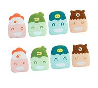 GLEAVI 8pcs Decontamination Scouring Pad Kitchen Cleaning Sponge Double Sided Sponge Erasers for Home Bathroom Cleaning