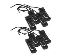 GLEAVI 8Pcs Paddleboard Fin Clips Buckle Connector Sup Fin Holder Paddle Board Divider Replacement for Stand-Up Paddleboarding Outdoor Water Sports Accessories