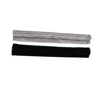 GLEAVI 8pcs Refrigerator Handle Covers Kitchen Appliance Protector Black Gray Prevents Stains Fits Ovens Dishwashers Easy to Install Tidy Decorative for Home Kitchen