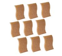 GLEAVI 9pcs Household Scrub Sponges Multi-Function Cleaning Convenient Kitchen Dish Brush Wok Sponge