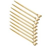 GLEAVI 9pcs Retractable Valentines Pen Annotating Pen 5.89x0.79x0.12in Metal Barrel Stylish Heart-shaped Tough Design for Office and School Season