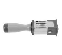 GLEAVI Accounting Date Stamp Office Date Tool with Impressions and Easy to Use Design, Made of Sturdy Pp and Metal, for Documentation and Financial Paperwork Management