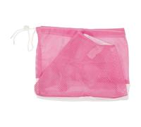 GLEAVI Adjustable Portable Cat Bathing Bag with Handle, Polyester Cat Shower Net Bag for Bathing and Traveling, Prevents Scratching and Biting, Pink