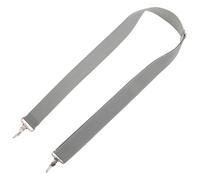 GLEAVI Adjustable Snare Drum Sling Strap 145cm Heavy Duty Nylon Shoulder Belt with Metal Clip for Marching Band and Parade Drummers - Dark Grey Musical Instrument Harness Accessory