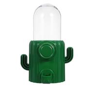 GLEAVI Automatic Bird Cage Water Feeder Cactus-Shaped Dripless Refillable Water Dispenser for Small Pet Birds Parakeets Cockatiels