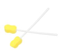 GLEAVI Back Scrubber for Shower and Wet Dry Brushing Bathing Accessories 2pcs Long Handle Sponge Bath Brush for Cleaning Hard-to-Reach Areas, Gentle on Tender Skin