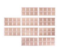 GLEAVI Bible Index Tabs Leather Stickers Set with 66 Rose Gold Foil Markers and 14 Blank Tabs Portable Bible Book Dividers for Study and Journaling Suitable for Women