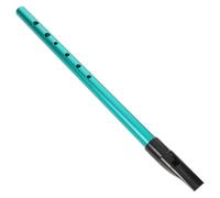 GLEAVI C Key Irish Whistle Flute for Students, Green Plastic Recorder Instrument for School Band Practice and Folk Music Performance