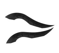 GLEAVI Car Roof Dragon Horns Black Exterior Auto Decor for Vehicles Unique Automotive Styling Accessory for Outdoor Events Holidays and Roof Modification