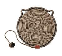 GLEAVI Cat Bed Cat Scratcher Toy Indoor Kitten Claw Grinding Pad Cotton Pad Nonslip Design Portable Lanyard Cozy for Kitten