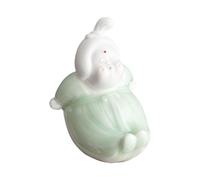 GLEAVI Ceramic Traditional Lady Brush Pen Holder for Calligraphy Students | Stable Desk Rest, Realistic Chinese Style Décor, Wear Resistant Finish, for Brushes and School Study