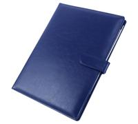 GLEAVI Clipboard Leather A4 Pad Folder Built-in Holder Writing with Multiple Compartments, Pu Document Holder with Large Capacity Storage, Effortless for Organisation Office, School