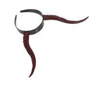 GLEAVI Devil Horns Headband for Women and Men Halloween Cosplay Hair Hoop Gothic Plastic Horns Hair Accessories Halloween Photography Props