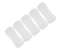 GLEAVI Diaper Diapers 5pcs Inserts for Cotton Washable Cloth Babies Quick Absorbent Breathable Liners Soft Reusable White Newborns for Travel and Outings