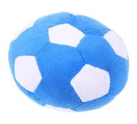 GLEAVI Dog Chewing Plush Soccer Ball Interactive Pet for Small Dogs Sturdy Molar Chewing Soft Exercise for Puppies