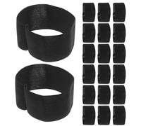 GLEAVI Elastic Mourning Armbands with Snug Fit Black 24pcs Polyester Stretchy Bands for Funeral and Memorial Ceremonies for Men and Women