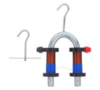 GLEAVI Electromagnetic Experiment Apparatus: Science Lab Electromagnet Kit With Iron Coil - Physics Teaching Experimental Equipment Induction Coil