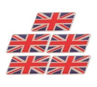 GLEAVI England Flag Car Sticker 6X3Cm Self-Adhesive UK Flag Decal for Vehicle Bumper Window Decoration Easy to Apply Durable Car Decal