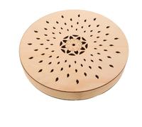 GLEAVI Ethnic Rain Drum Handheld Percussion Instrument for Garden and Yoga Lightweight Portable Outdoor Sound Drum Creates Soothing Rain and Water Effects Relaxation Instrument