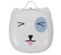 GLEAVI Foldable Portable Travel Potty Training Toilet Seat with Storage Bag, Strong Plastic Construction, Adorable Shape, for Outdoor and Camping Use, Supports to 70kg