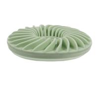 GLEAVI Green Dog Slow Feed Disc Slow Feeder Puzzle Bowl Pet Chew for Puppies and Dogs for Dental Health and Food Control