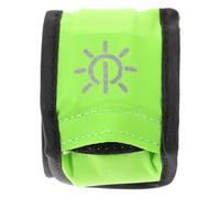 GLEAVI Green LED Glow Armband Bracelet for Nighttime Events and Camping | Nylon and Manganese Steel, Reusable Party Prop, Fits Most Wrists and Ankles, Bendable Adjustable Style