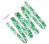 GLEAVI Gymnastics Performance, Encouraging for Activity and Graceful Healthy and Green Silk Ribbon Wand Artistic Movement, for Rhythmic Gymnast Dance Training and Dance Shows