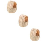 GLEAVI Handwoven Woven Bamboo Bird Nest Versatile Decorative Bird Cage Ornament for Home Garden and Weddings for Indoor and Outdoor Use