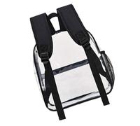 GLEAVI Heavy Duty PVC Backpack 30X29X15Cm Outdoor Book Bag for Women and Men Portable Shoulder Knapsack