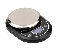 GLEAVI High Precision Kitchen Scale Digital Baking Food Scale Capacity Accurate Cooking Gram Measurement for Home Use Black Smooth Surface Design