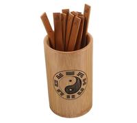 GLEAVI I Ching Bamboo Divination Stick Kit Portable Fortune Telling Bucket Accurate Feng Shui Learning Tool Artistic Chinese Cultural Prop for Quick Insight and Decision Making