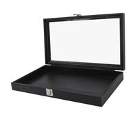 GLEAVI Insect Specimen Box Wooden Shadow Display Case for Collectibles Storage Showcase Jewelry Badge Butterfly
