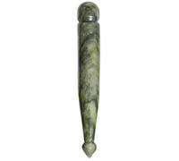 GLEAVI Jade Acupressure Pen and Gua Sha Tool for Face and Eye Massage, Smooth Jade Material with Beautiful Shape, Designed to Circulation and Reduce Risk of Injury, for Training