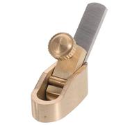 GLEAVI Japanese Wood Plane Mini Finger Planer 1.77X0.98X0.59In Brass Metal Construction Lightweight Manual Tool for Luthiers and Musicians Violin Repair