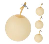 GLEAVI Lab Gas Sampling Tool 4pcs Inflatable Bladder with Latex Material for Gas Collection