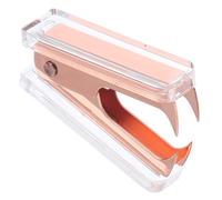 GLEAVI Labor-Saving Acrylic Staple Remover with Rose Gold Marble Pattern, Heavy Duty Handheld Nail Extractor Tool for Office and Home Use
