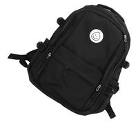 GLEAVI Large Capacity Student Backpack for Middle and Primary School, Black School Bag with Multifunctional Storage Organizer, Outdoor and Campus Use for Teen