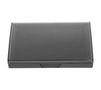 GLEAVI Large Quick-dry Stamp Ink Pad Plastic Case 138×86mm Portable Practical Ink Pad for Financial Seal Use Calligraphy Training and Office Stamping Supplies