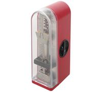 GLEAVI Mechanical Mini Metronome for Piano Drums Guitar - High Accuracy Red Portable Metronome for Musicians Rhythm Training Instrument Accessory