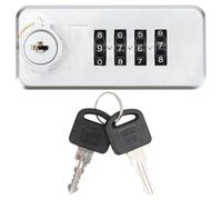 GLEAVI Metal 4-Digit Combination Cam Lock Zinc Alloy Code Lock for Cabinet Drawer Mailbox Security Right-Handed Camlock