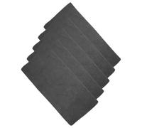 GLEAVI Microfiber Guinea Pig Cage Liners 5Pcs Washable Bedding Reusable Sleeping Mats for Small Pets Grey 30X40Cm