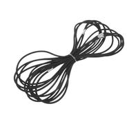 GLEAVI Microphone Shock Mount Home Studios and 10pcs Rubber Ring Band Rubber Black Universal Fit Minimises Vibrations for Condenser Microphone Professional Recording Setups