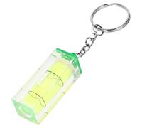 GLEAVI Mini Small Bubble Level Keychain Tool, Portable Pocket Spirit Level Key Ring Accessory for Car Keys and Wallet, Hanging Ornament for Travel and Everyday Use Random Random Color