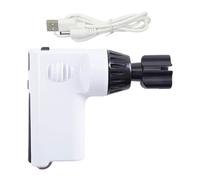 GLEAVI Multifunctional White Guitar String Winder Tool for Classical Guitar and Ukulele Made of Sturdy Abs Material Easy Pull Pin Design for Efficient String Winding and Maintenance