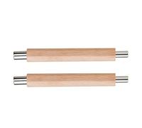 GLEAVI Nail Magnet Tool Wooden Magnetic Strip Manicure Tool 1 Pair Cat Eye Reusable to Create Stunning Cat Eye Effect for DIY Creative Nail Art for Home and Salon Use