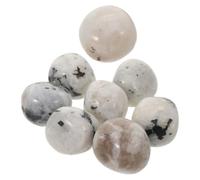 GLEAVI Natural Polished Tumbled Moonstone Aromatherapy Diffuser Stones 2-3cm, 100g Bulk Crystal Healing Stones for Meditation, Home Decor, and Energy Balancing