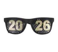 GLEAVI New Year Eyeglasses 2026 Happy New Year’s Eve Glasses Graduation Eyewear Plastic 2026 Number Sunglasses for Holiday Party Favor Photo Prop
