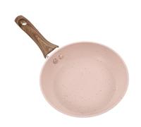 GLEAVI Nonstick Mini Fry Pan with Grain Handle Aluminum Skillet for Cooking Sausages Burgers Seafood Vegetables Pancakes Versatile Small Frying Pan for Home Kitchen Use